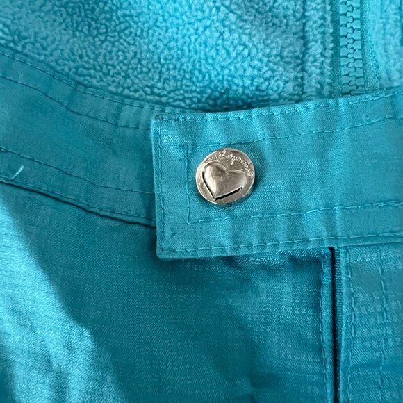 Weatherproof Toddler Girls Light Blue Ski Bib size 3T - Picture 3 of 5